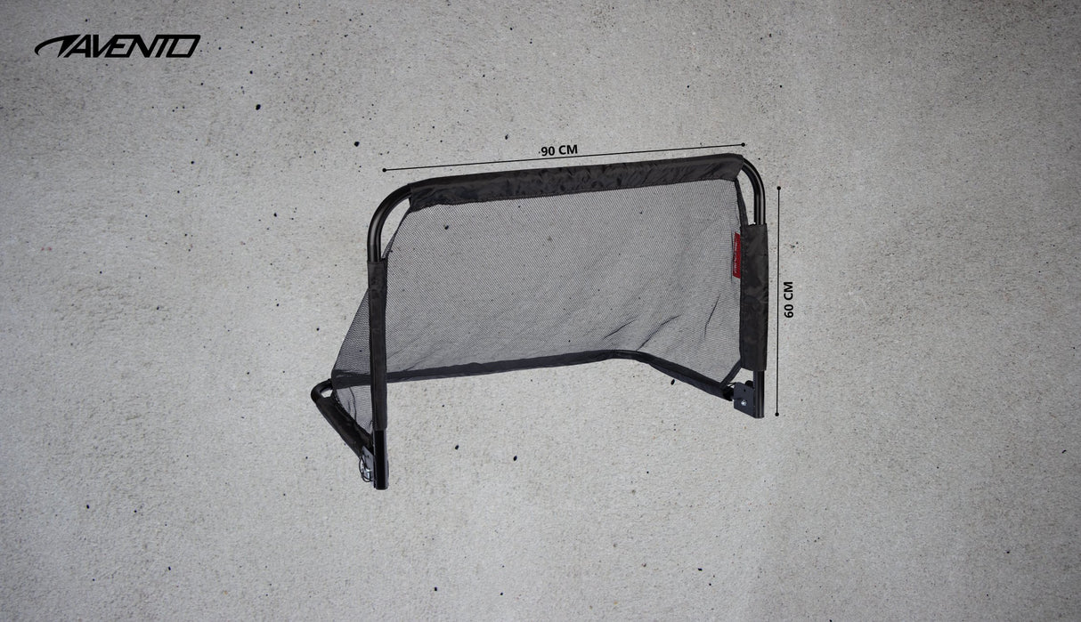 Fotballmål Stål Sett med 2 90x60x60