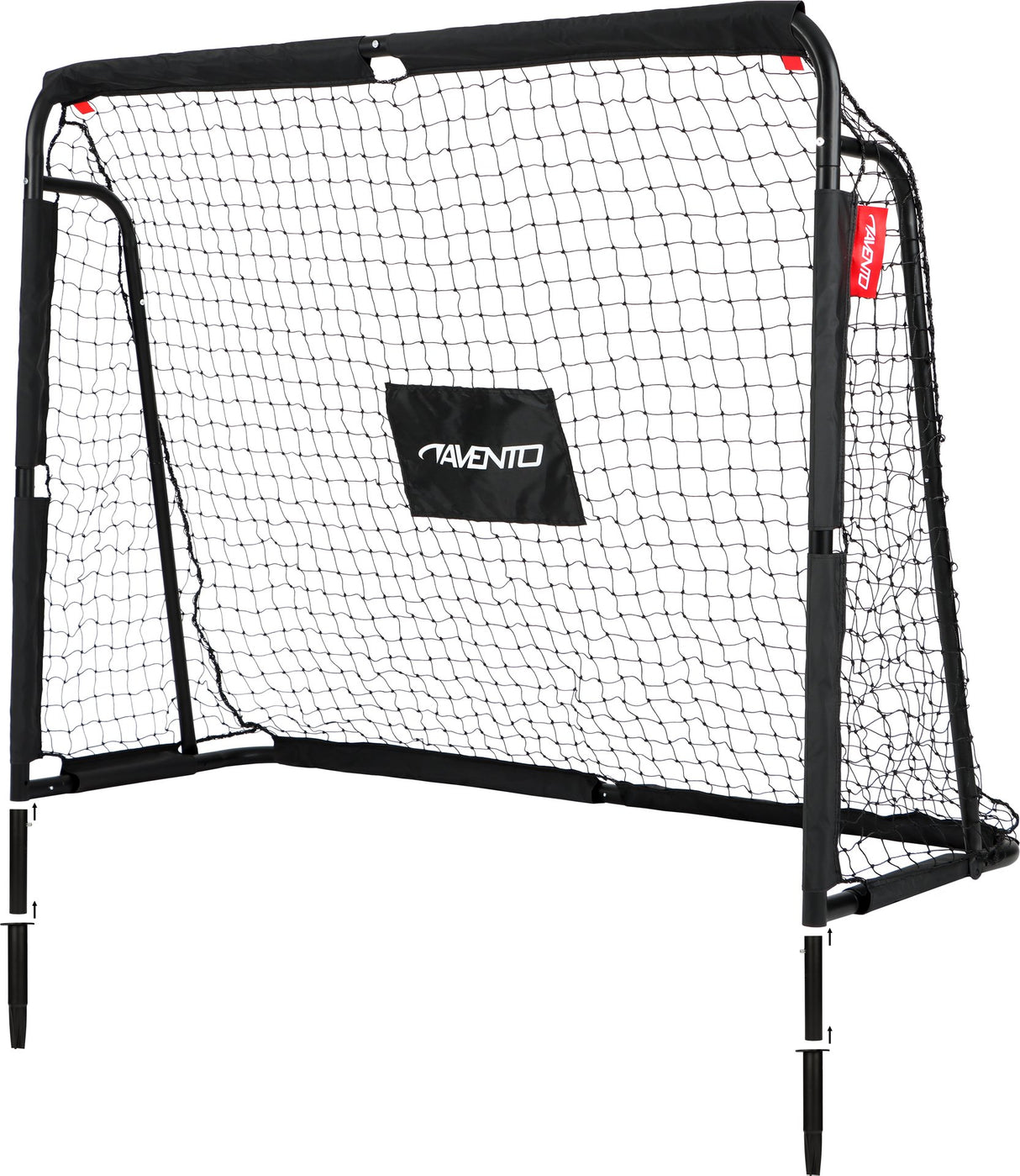 Fotballmål i stål med måltavle 160 x 120 x 60