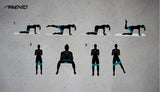 Fitness Motstandsbånd Sett Booty Trainer