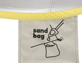 Strandskjul Pop-Up Reflekterende 168x130cm Tiaro