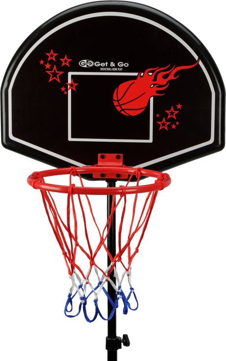 Justerbar basketballstativ