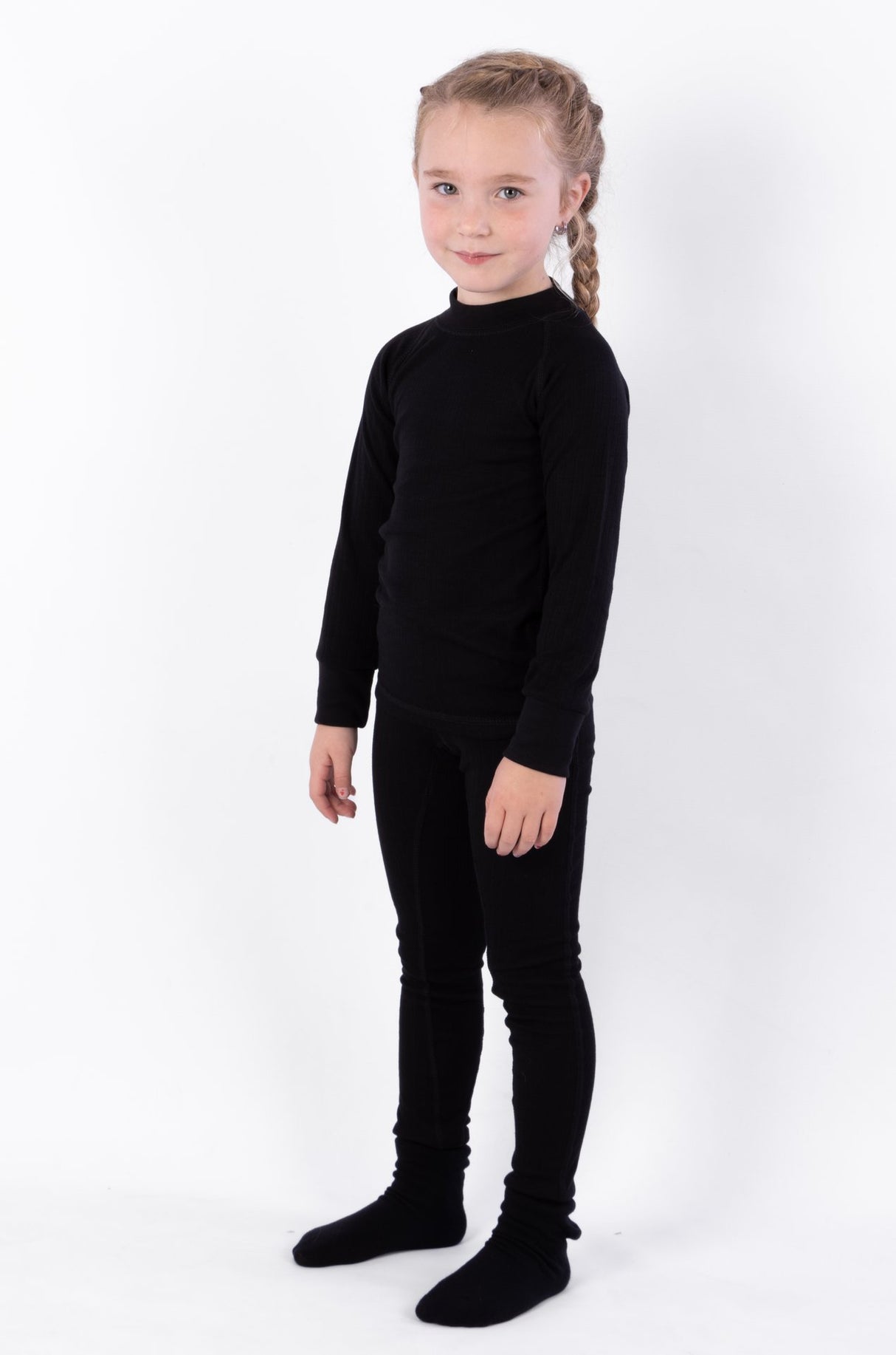 Termiske bukser Junior 2-pakning