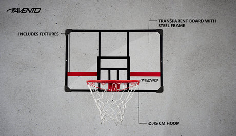 Basketballbrett + Kurv + Nett Legenderligaen