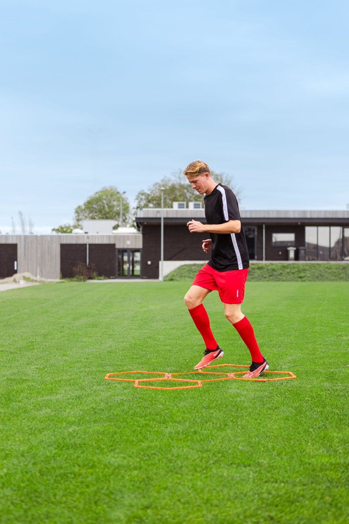 Smidighetsnett sekskant 6-delt