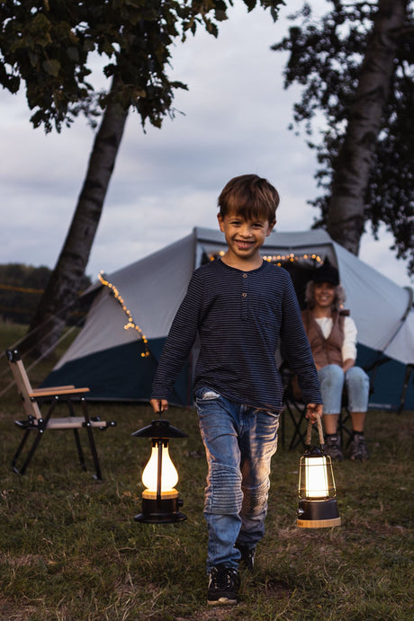 LED-lykt Retro Stor OSLO-279