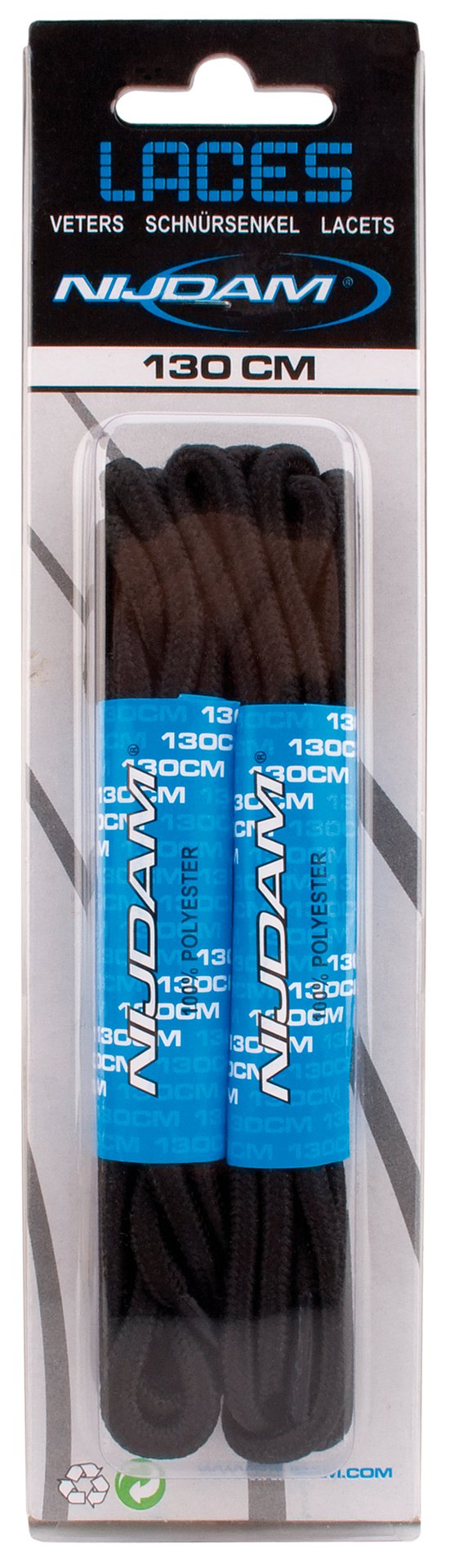 Snøringer Runde 130 cm 2 Par