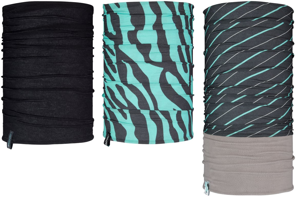 Neckwarmer Set of 3 Women Active