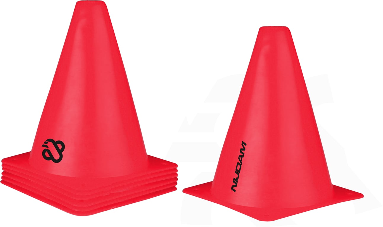Slalom cone set  23 cm  6pcs
