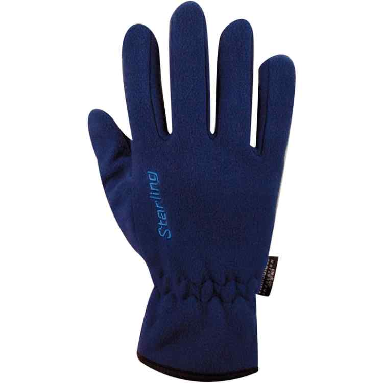 Gloves Fleece Sr  Snowflake