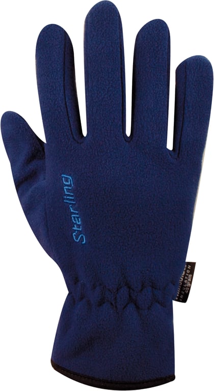Gloves Fleece Sr  Snowflake
