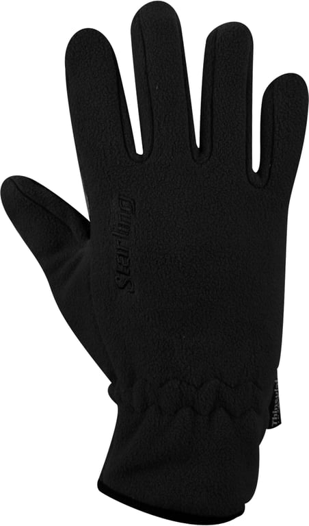 Gloves Fleece Sr  Snowflake