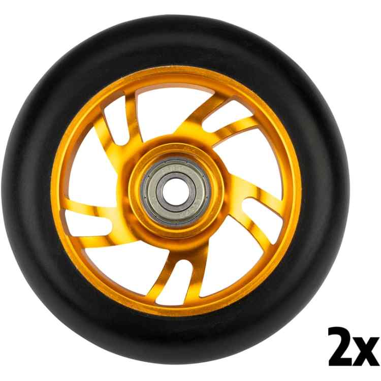 Stunt Scooter Wheel Set  Spoked Alu