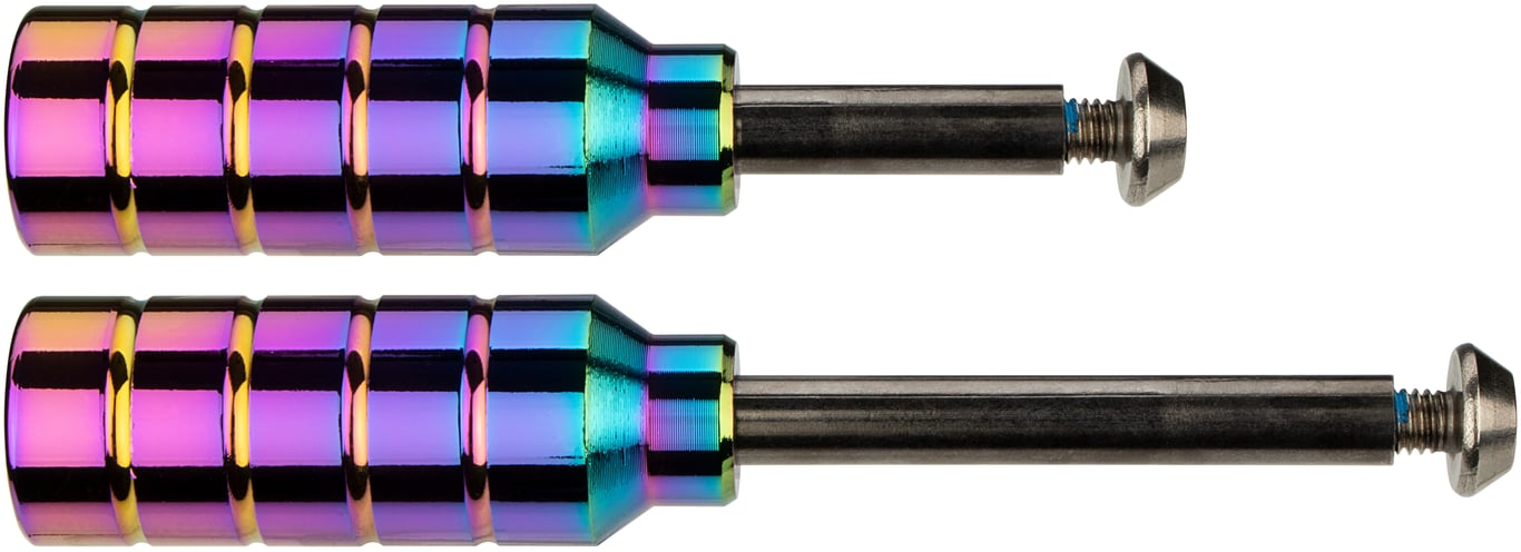 Stunt Scooter Pegs Set  Neo Chrome