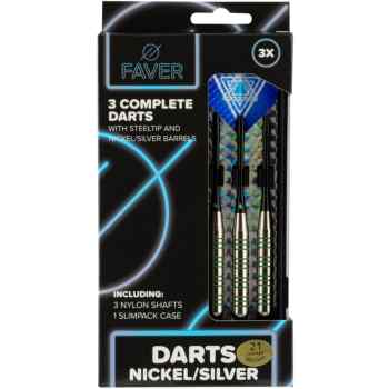 Darts NickelSilver  Metalic