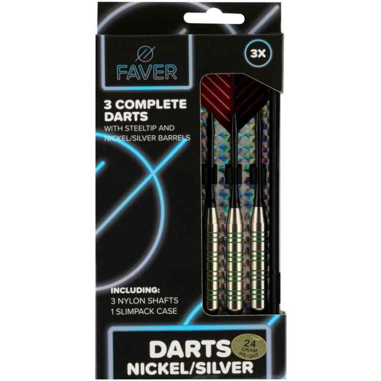 Darts NickelSilver  Metalic