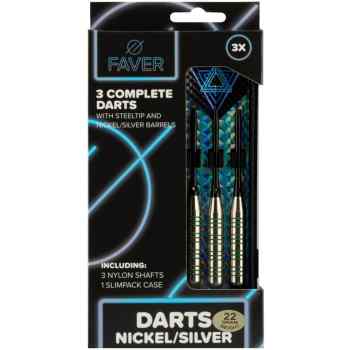 Darts NickelSilver  Metalic