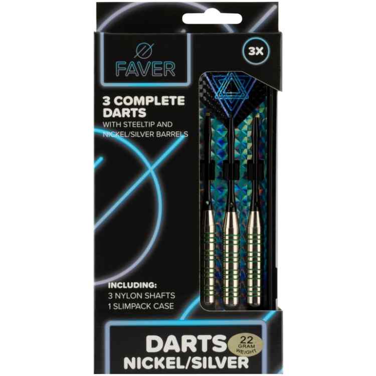 Darts NickelSilver  Metalic