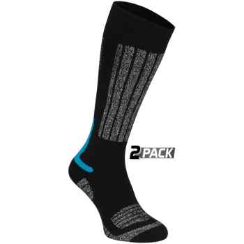 Ski Socks Jr  2Pack  Fernie