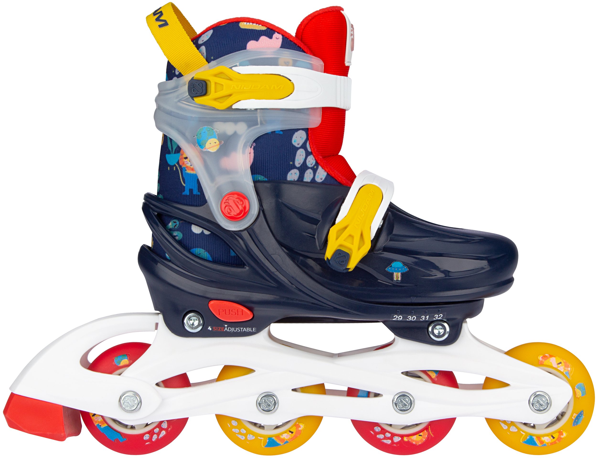 Inline Skates Adjustable  Warpspeed