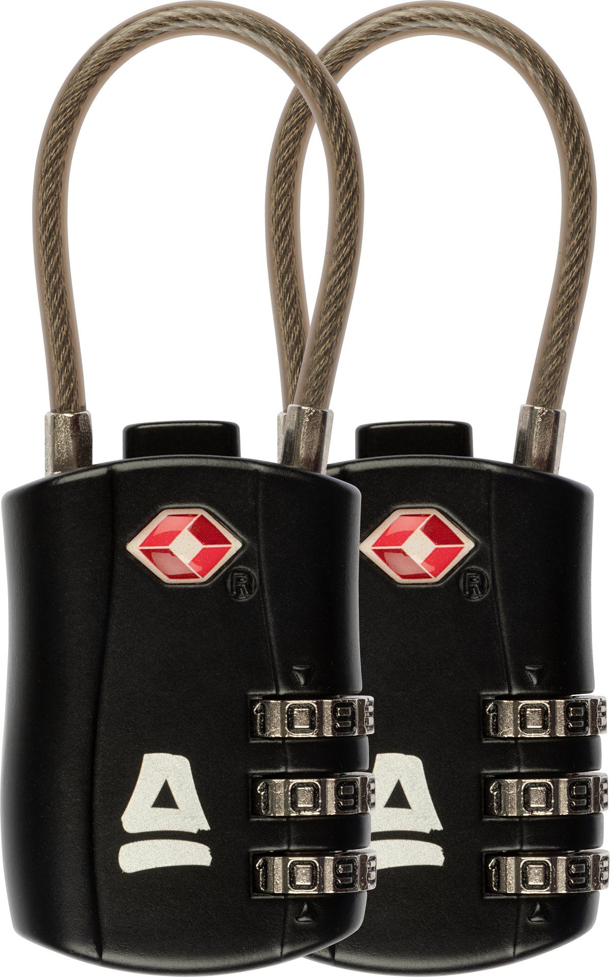 3Digit Travel Lock  Set of 2  HONGKONG002