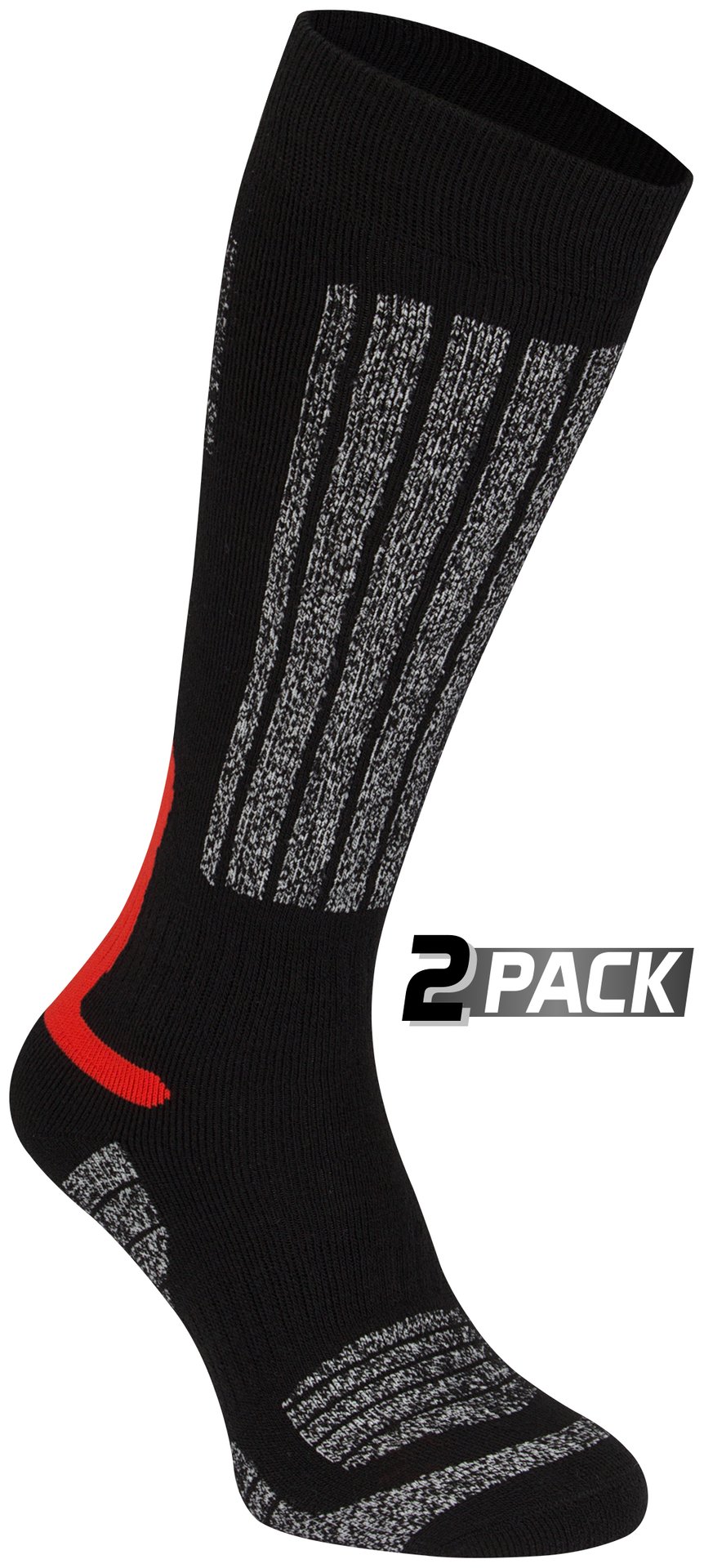 Ski Socks Jr  2Pack  Fernie
