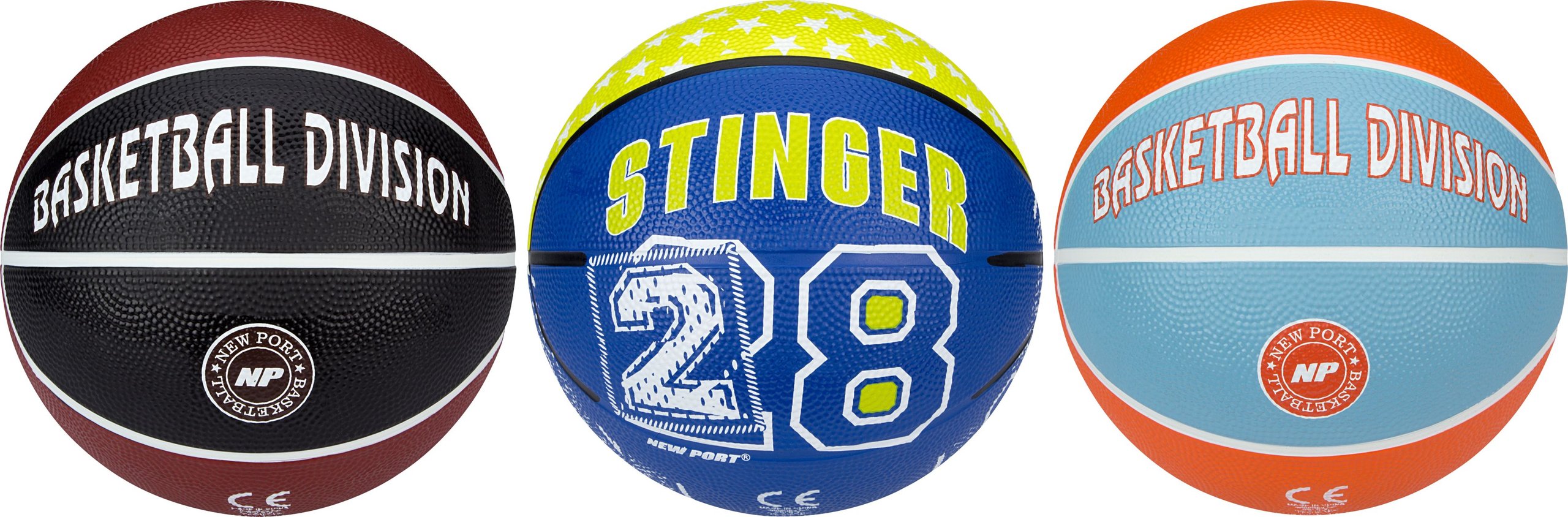 Mini basketballtrykk størrelse 3