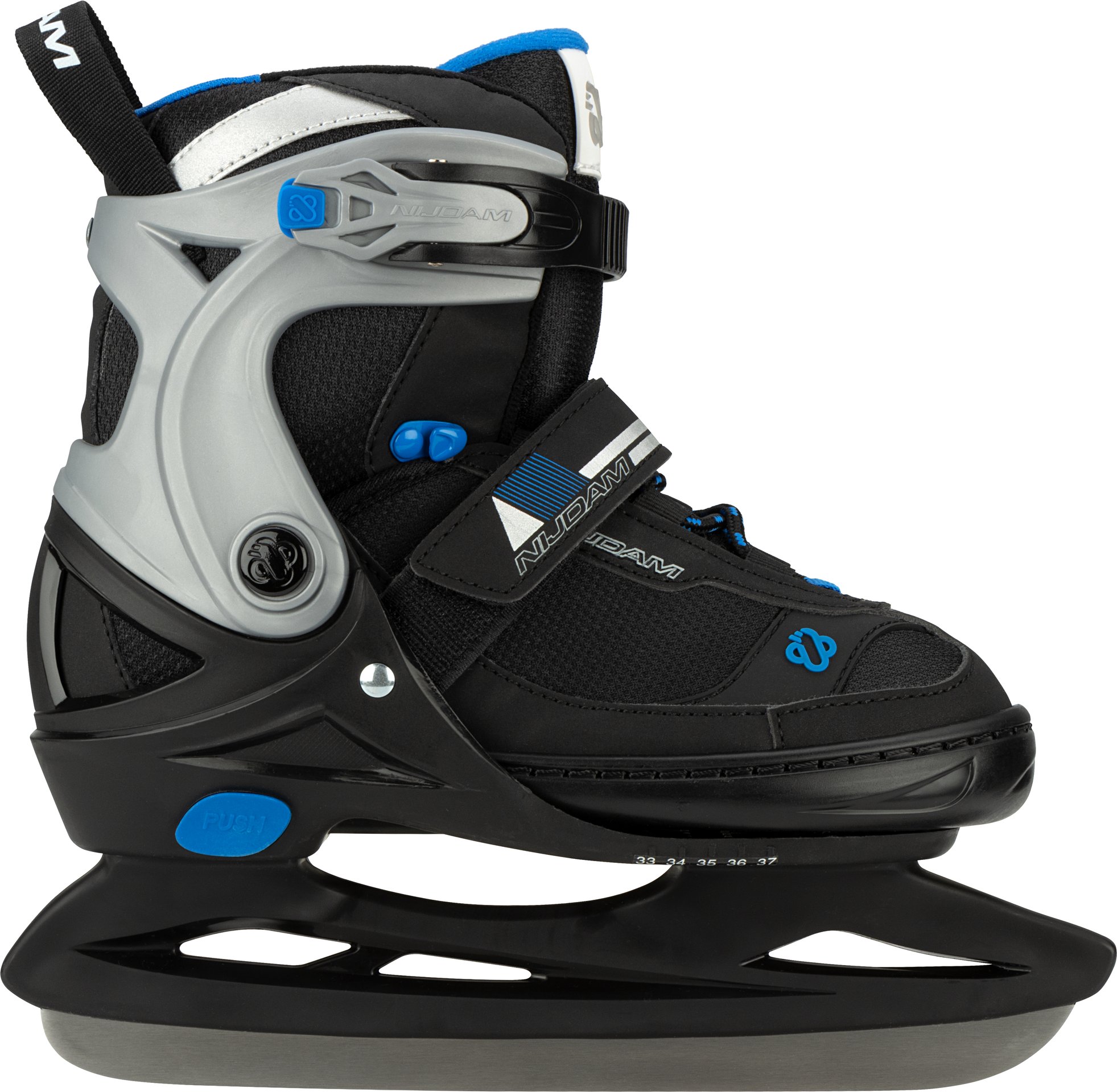 Ishockeyskøyter Justerbare SemiSoftboot Icy Rocketeer