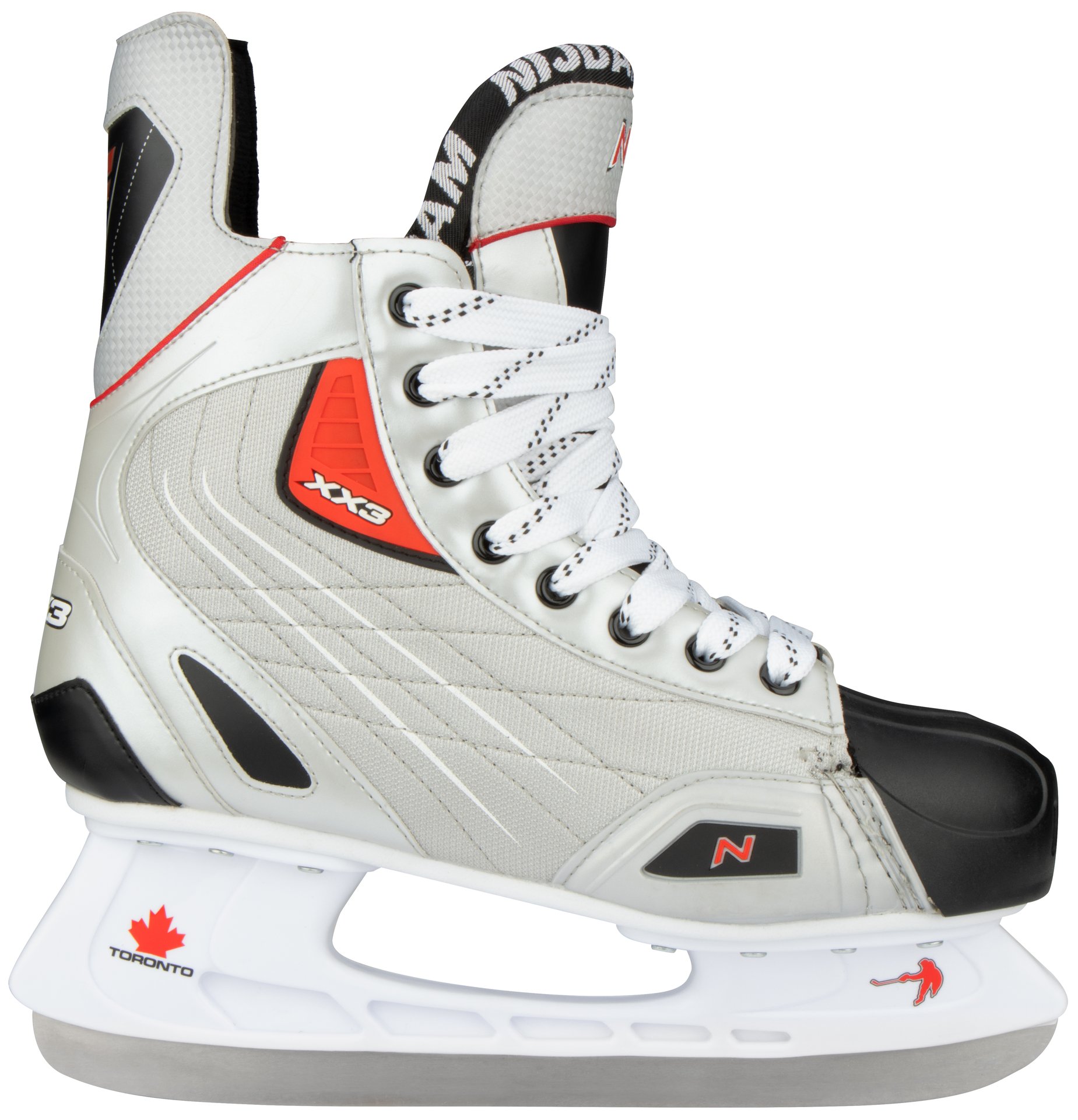 Ice Hockey Skates Polyester Deluxe  Maple Master
