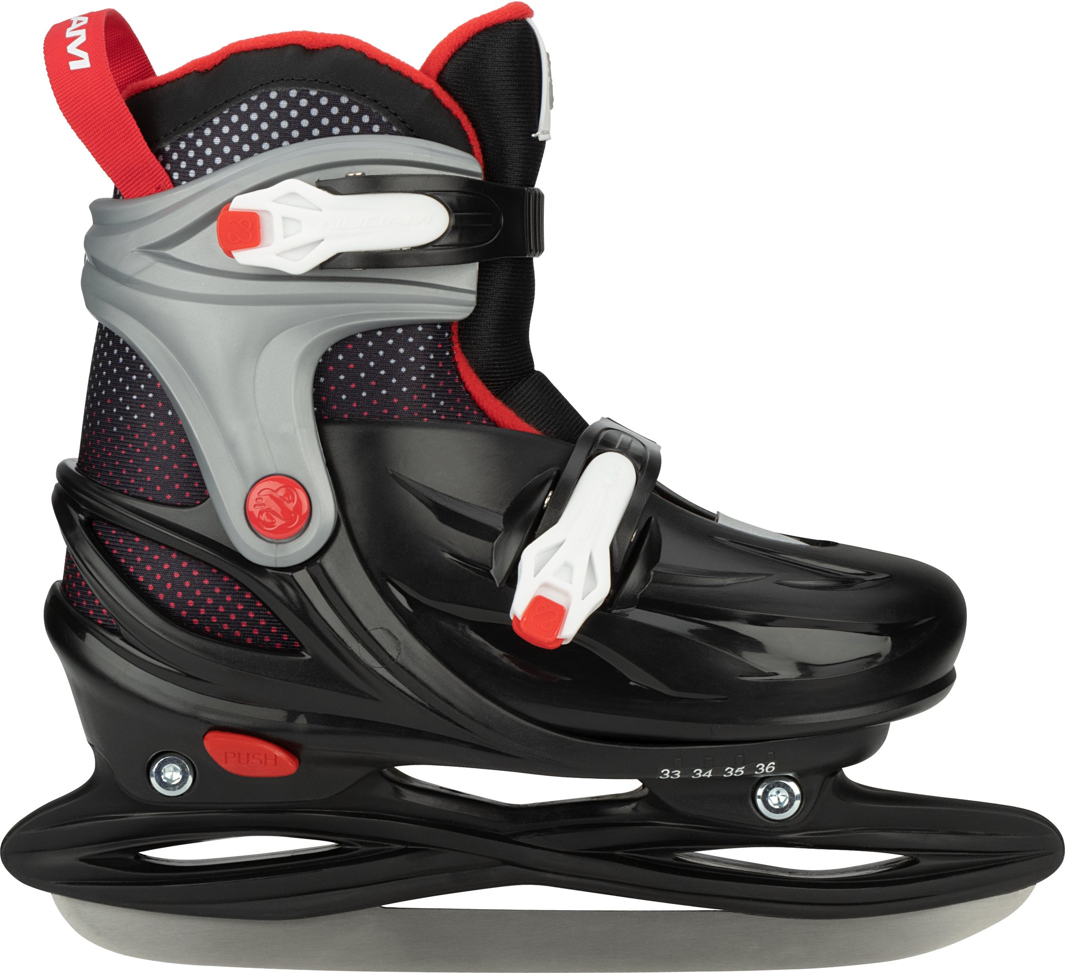 Ishockeyskøyter Justerbar Hardboot Rink Raptor