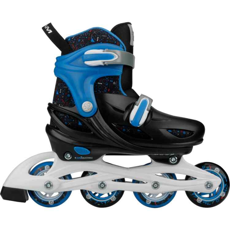 Inline Skates Adjustable  Blue Goo