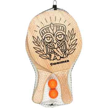 Beachball Set with Wooden Grip