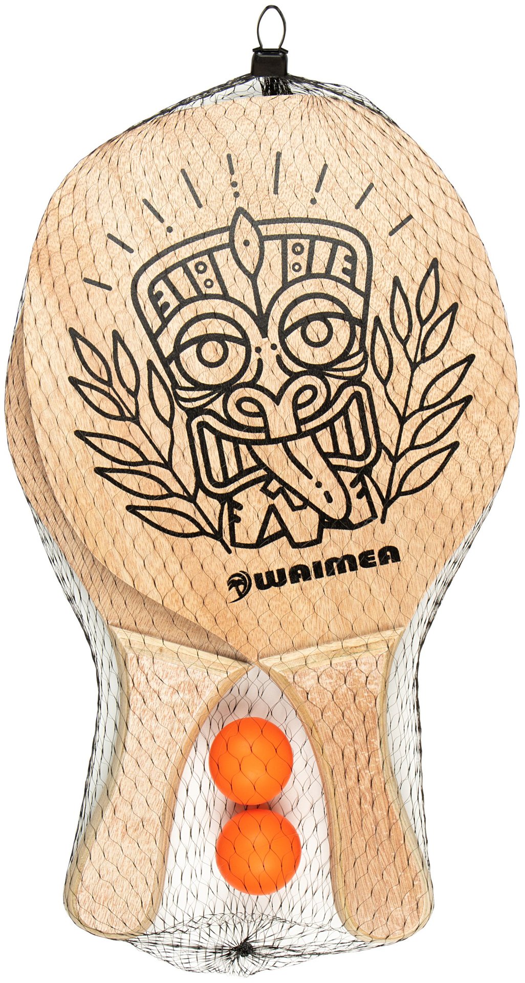 Strandballsett med tregrep