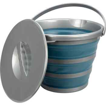 Bucket Foldable 10 Litre  Lid  SIRMIONE010