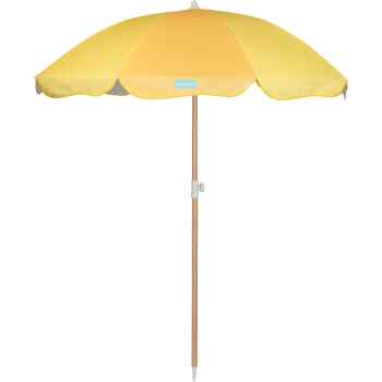 Strandparasoll med vippefunksjon 200 cm Oliana