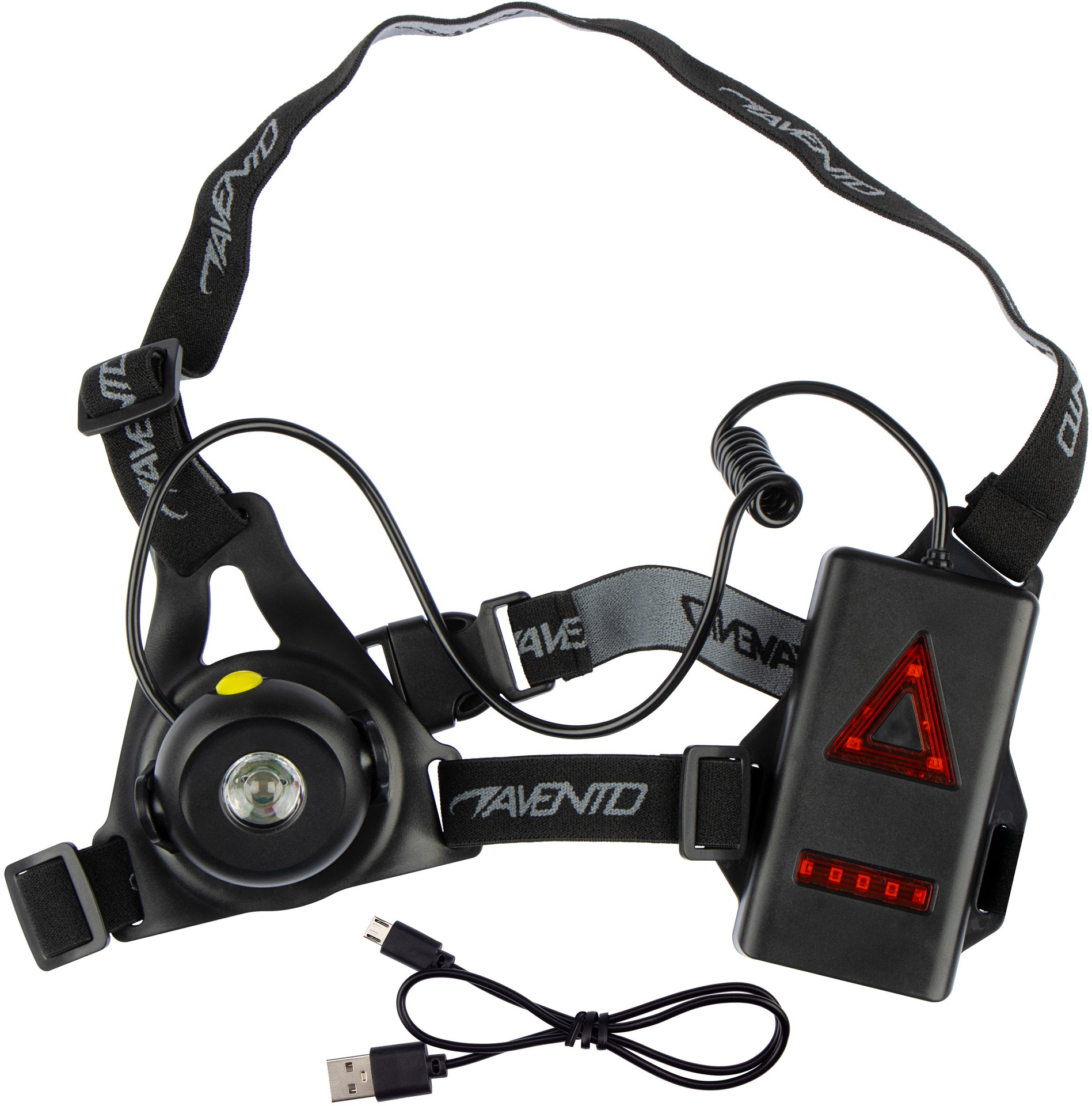 Running Safety Vest Rechargeable Chestlight  Tiltable