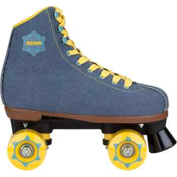 Retro Roller Skates  Denim Rebel