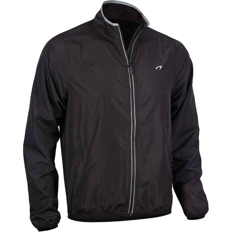 Running Jacket Men  Basic Black