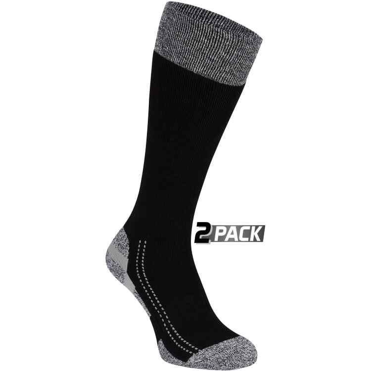 Winter Socks  2Pack  Silver Star