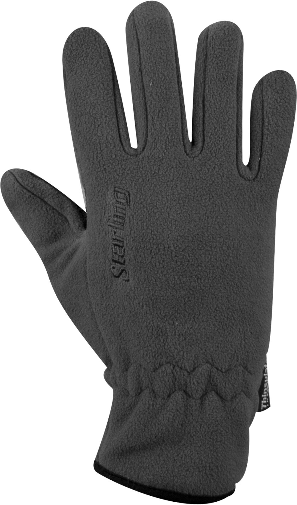 Gloves Fleece Sr  Snowflake