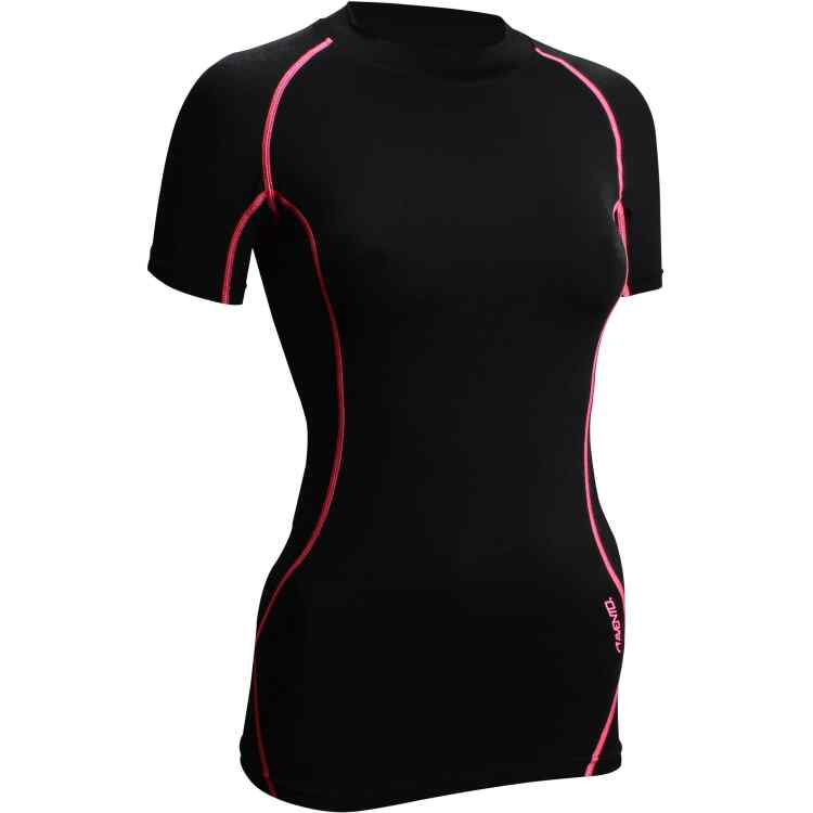 Compression Shirt Short Sleeve Comfort  Women