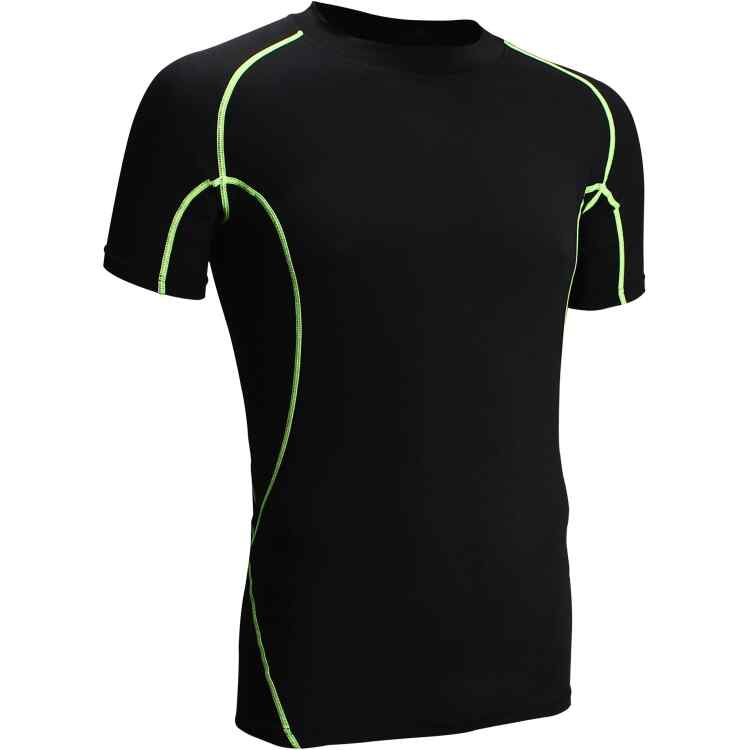 Compression Shirt Short Sleeve Comfort  Men