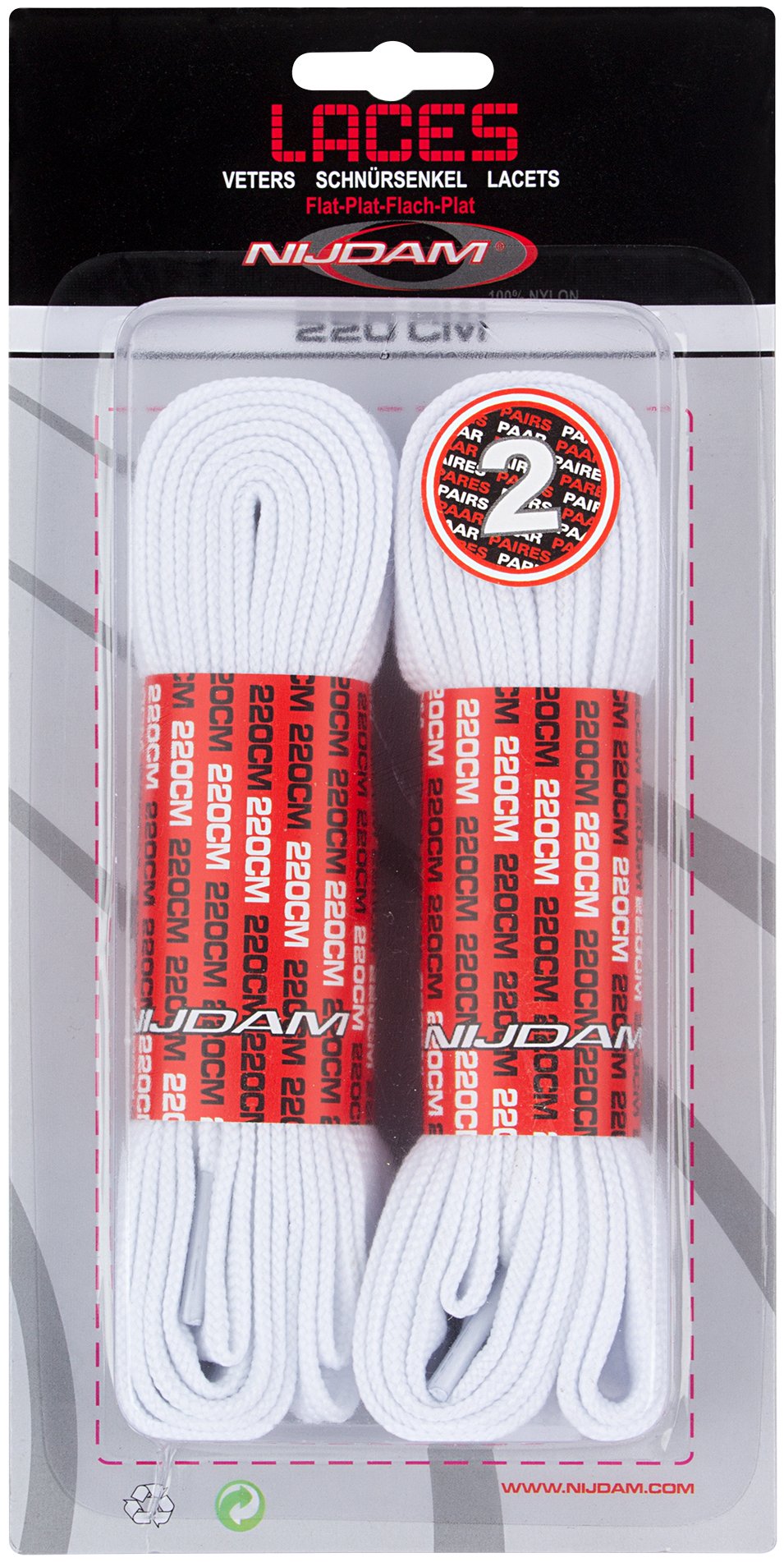 Lisser Flat 220 cm 2 Par