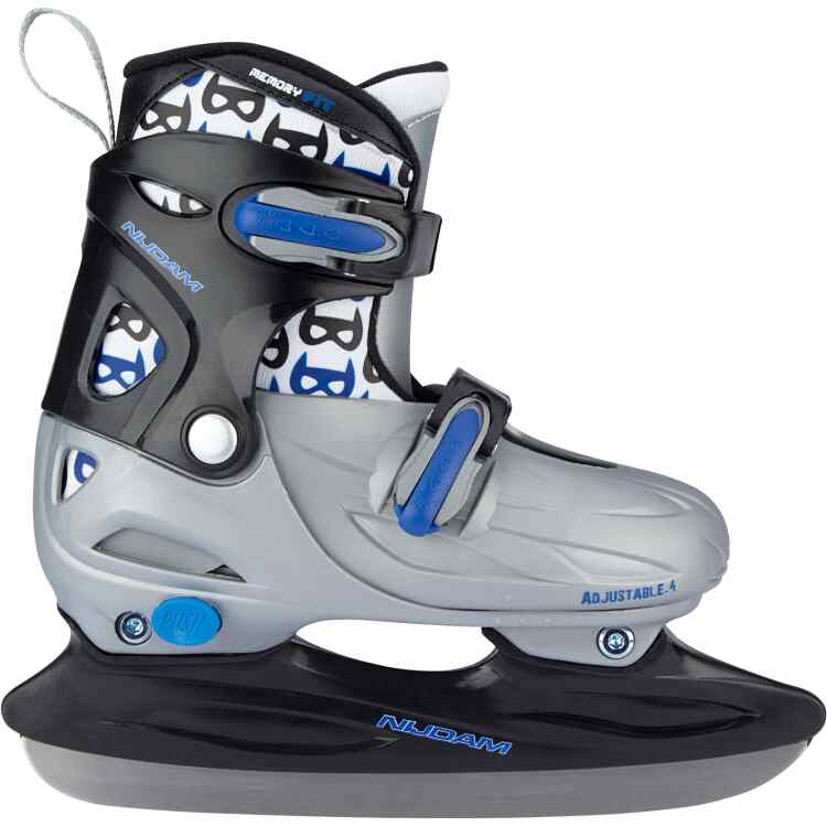 Ice Hockey Skates Hardboot Adjustable  Masked Rider