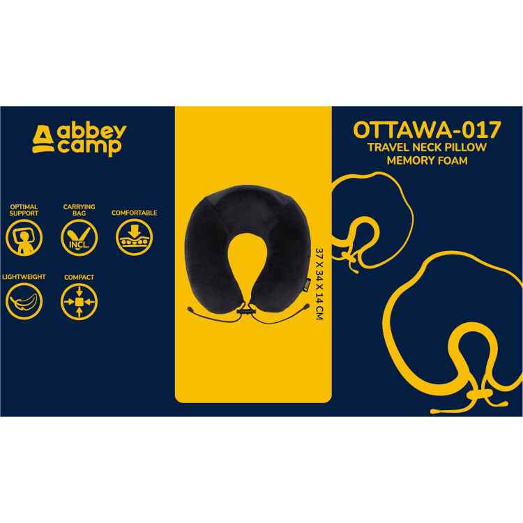 Travel Pillow Memory Foam  Ottawa017 - Bilde 6