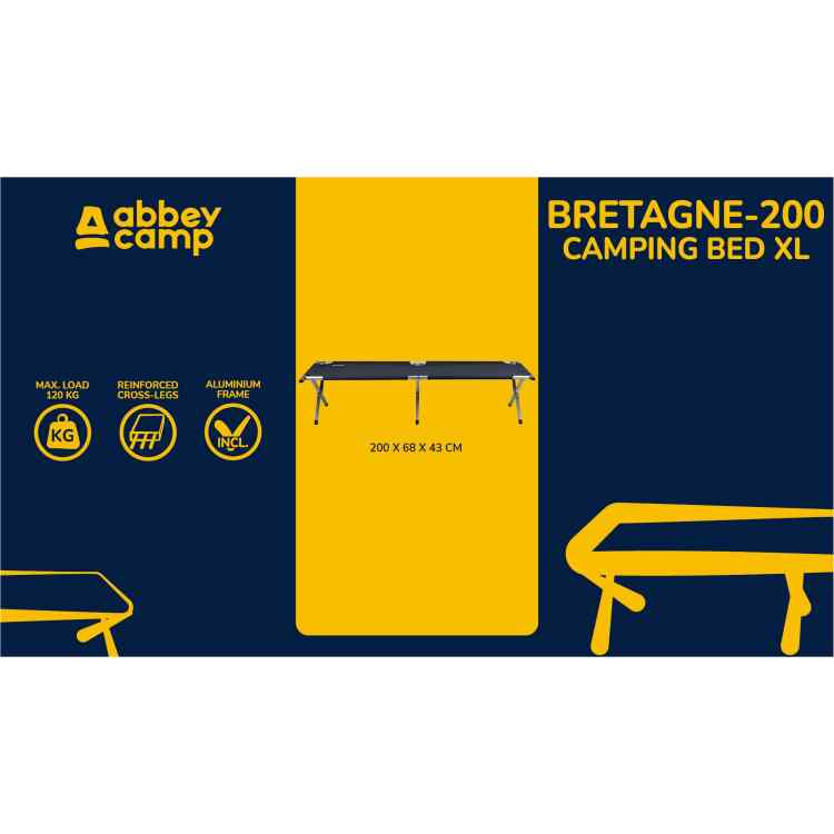 Camping Bed Luxurious  XL   Bretagne200 - Image 4