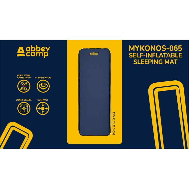 Selfinflating Sleeping Mat 5 cm  MYKONOS065 - Image 8