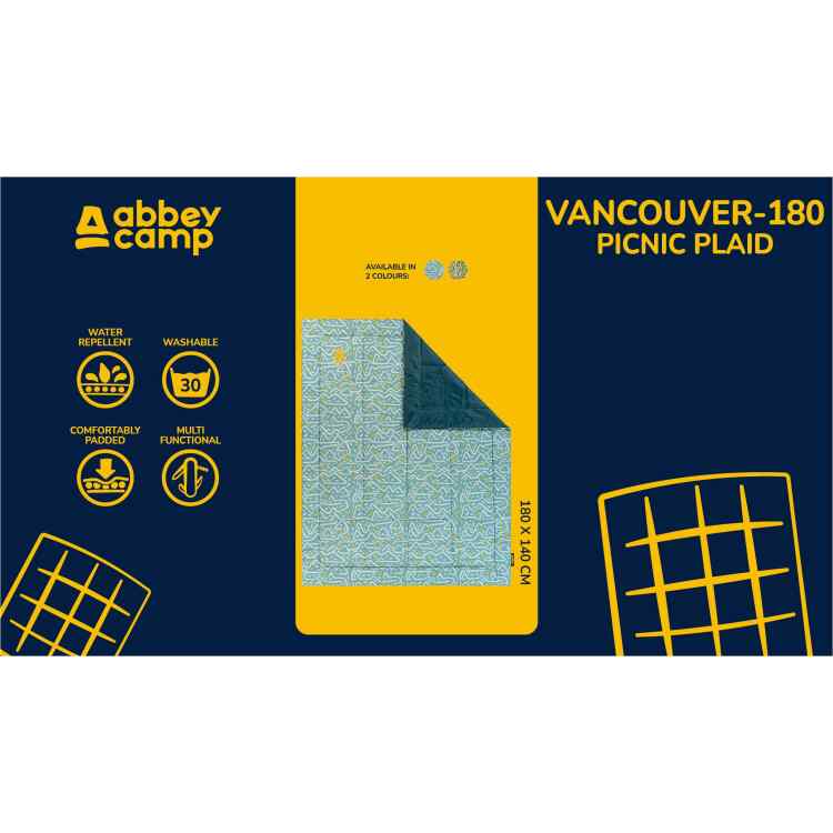 Picnic Plaid Padded Print  VANCOUVER180 - Image 5