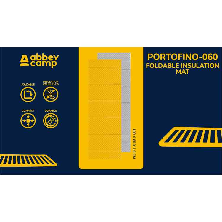 Insulation Mat Foldable XPESilver  PORTOFINO060 - Image 2