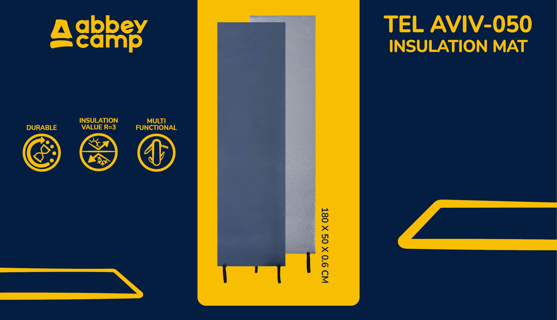 Insulation Mat EVAAlu  SANREMO050 - Image 2