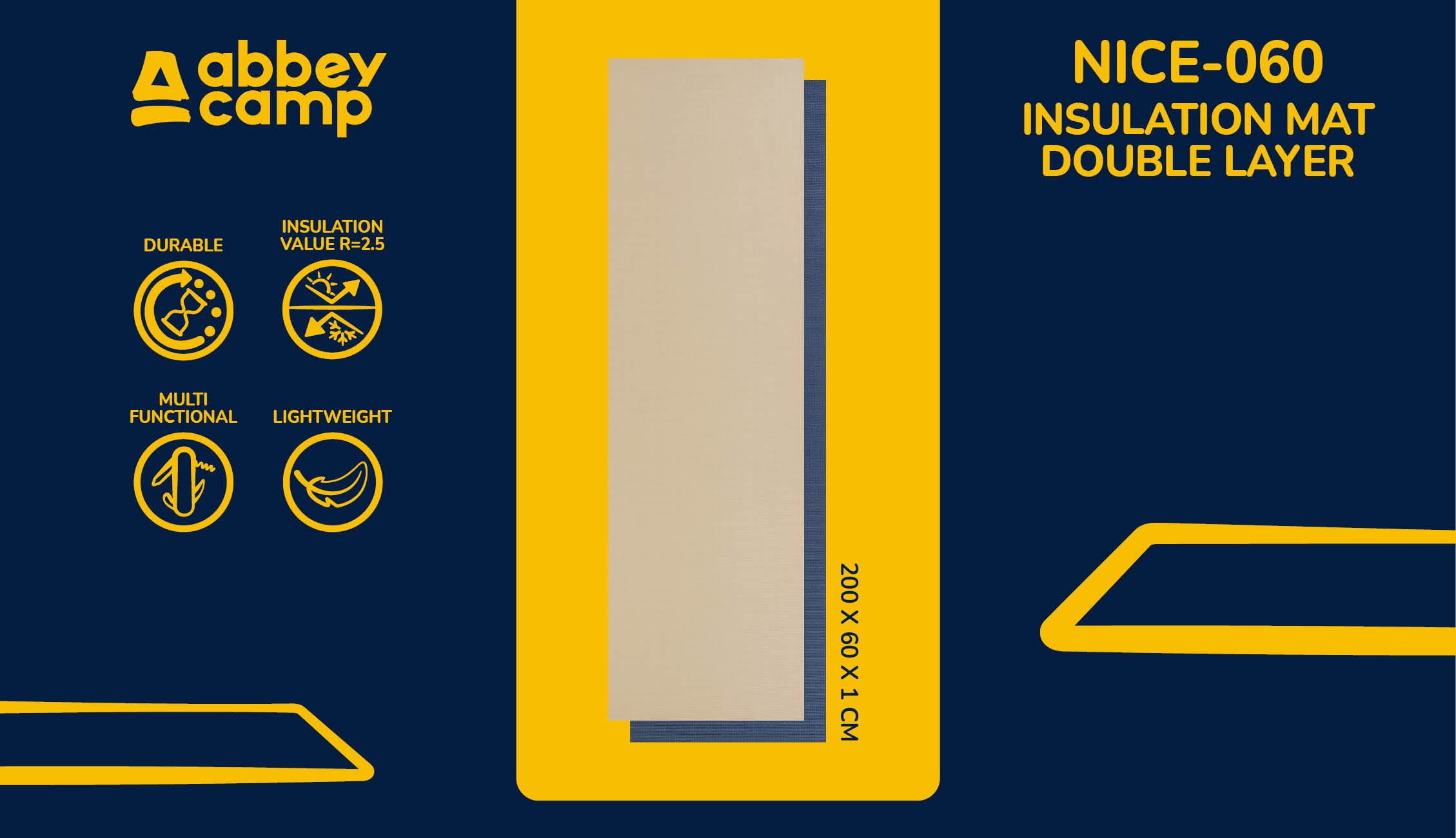 Insulation Mat Dual Layer XPE  NICE060 - Image 3